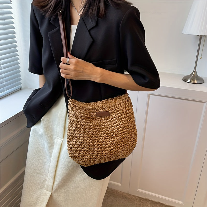 Tessa Woven Crossbody Bag