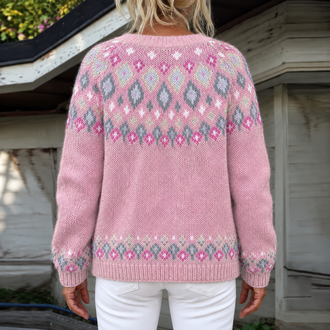 Hazel Floral Knit Cardigan