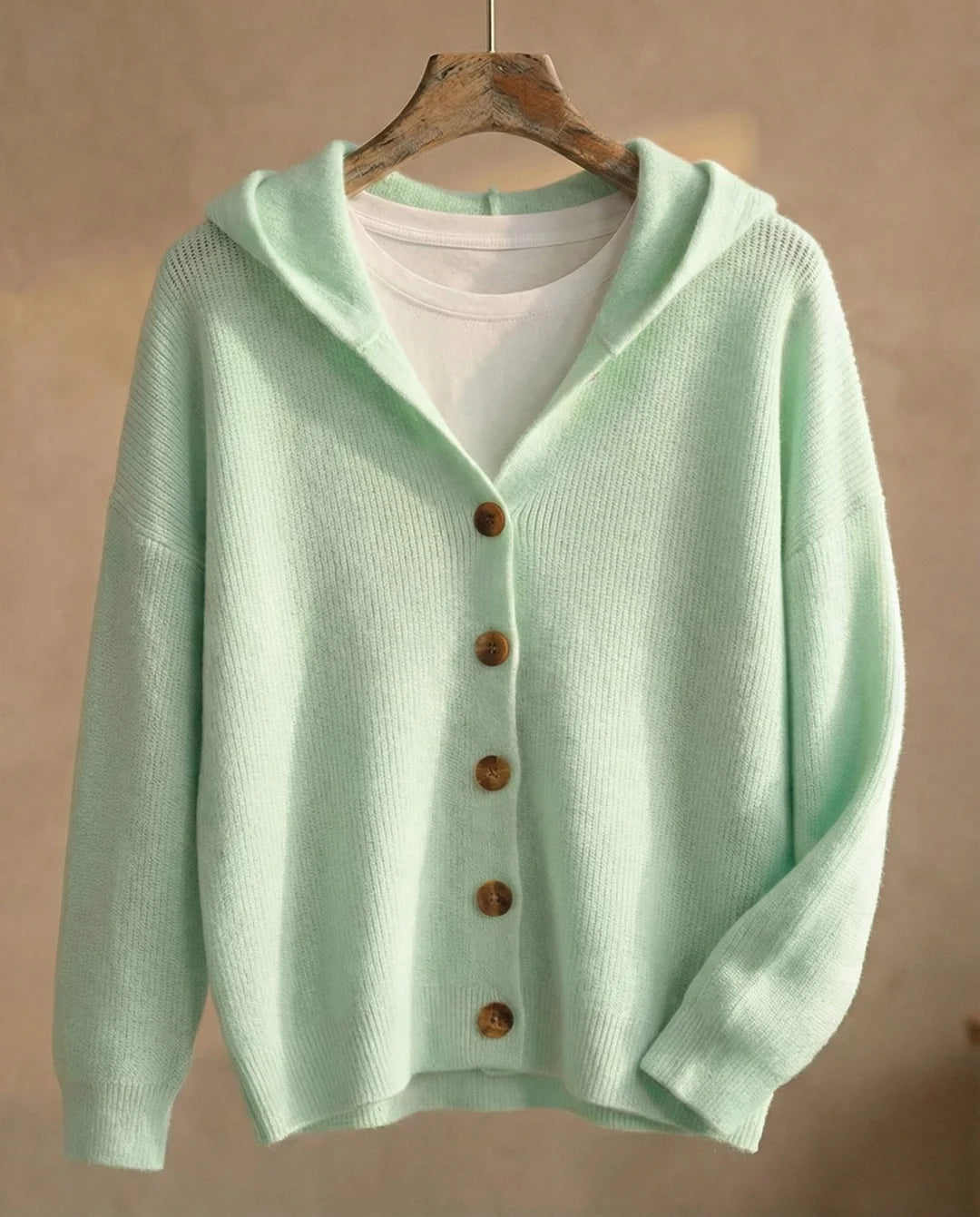 Sloane Hooded Button Cardigan