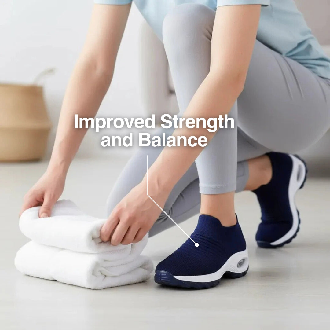 Stride Pro Orthopedic Slip-On Walking Shoes