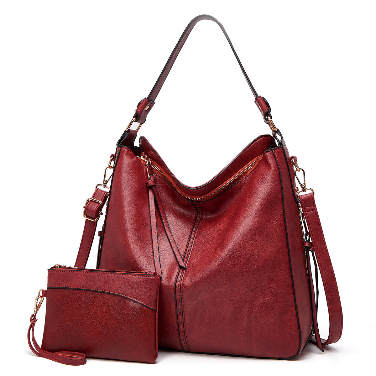 Madison Convertible Hobo Bag & Wristlet Set