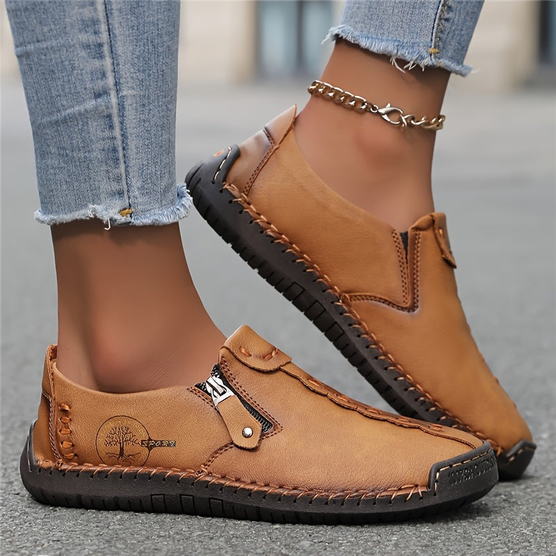 Elira Orthopedic Zip Comfort Loafers