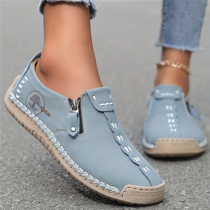 Elira Orthopedic Zip Comfort Loafers