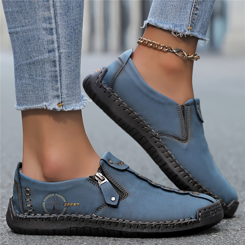 Elira Orthopedic Zip Comfort Loafers