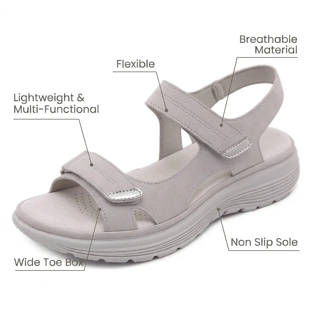 Mara Orthopedic Adjustable Walking Sandals