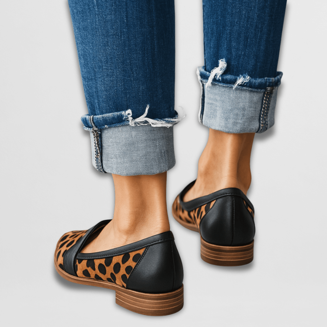 Helen Suede-Effect Pointed Loafers