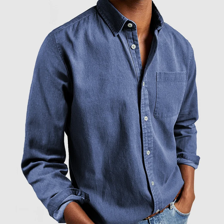 Elliot Casual Button-Up Shirt