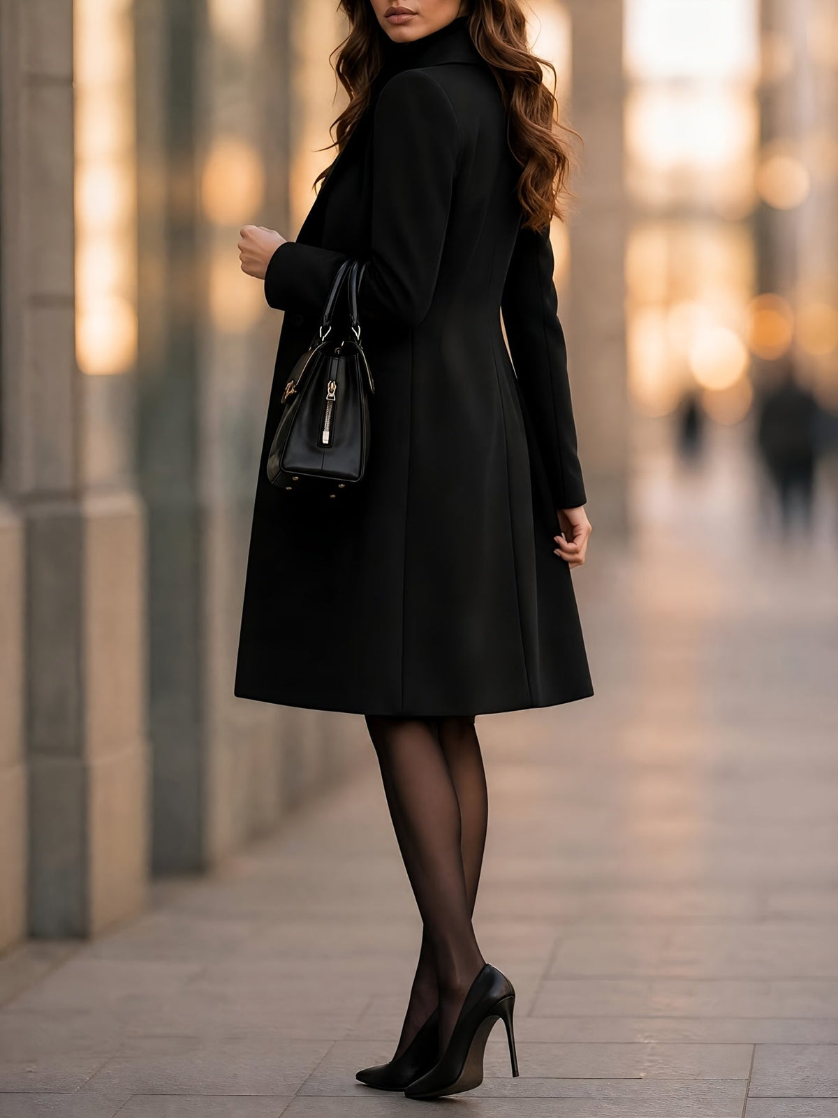 Vivienne Tailored Double-Breasted Coat
