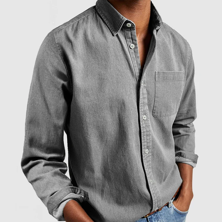 Elliot Casual Button-Up Shirt