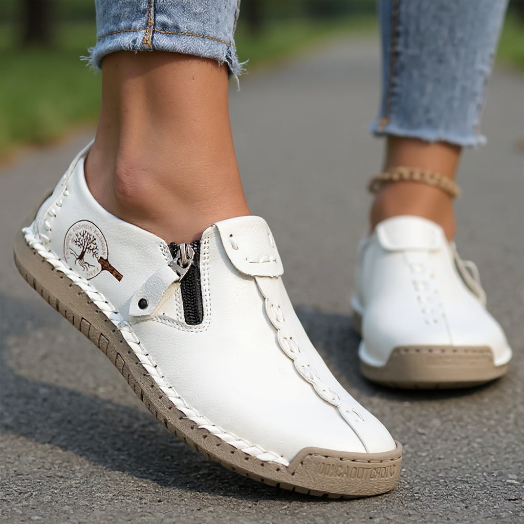 Elira Orthopedic Zip Comfort Loafers