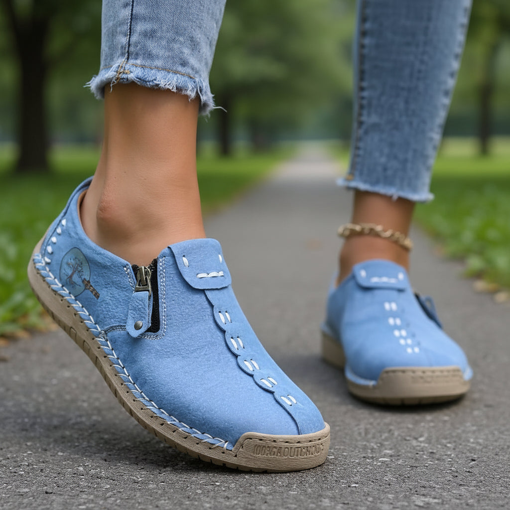 Elira Orthopedic Zip Comfort Loafers
