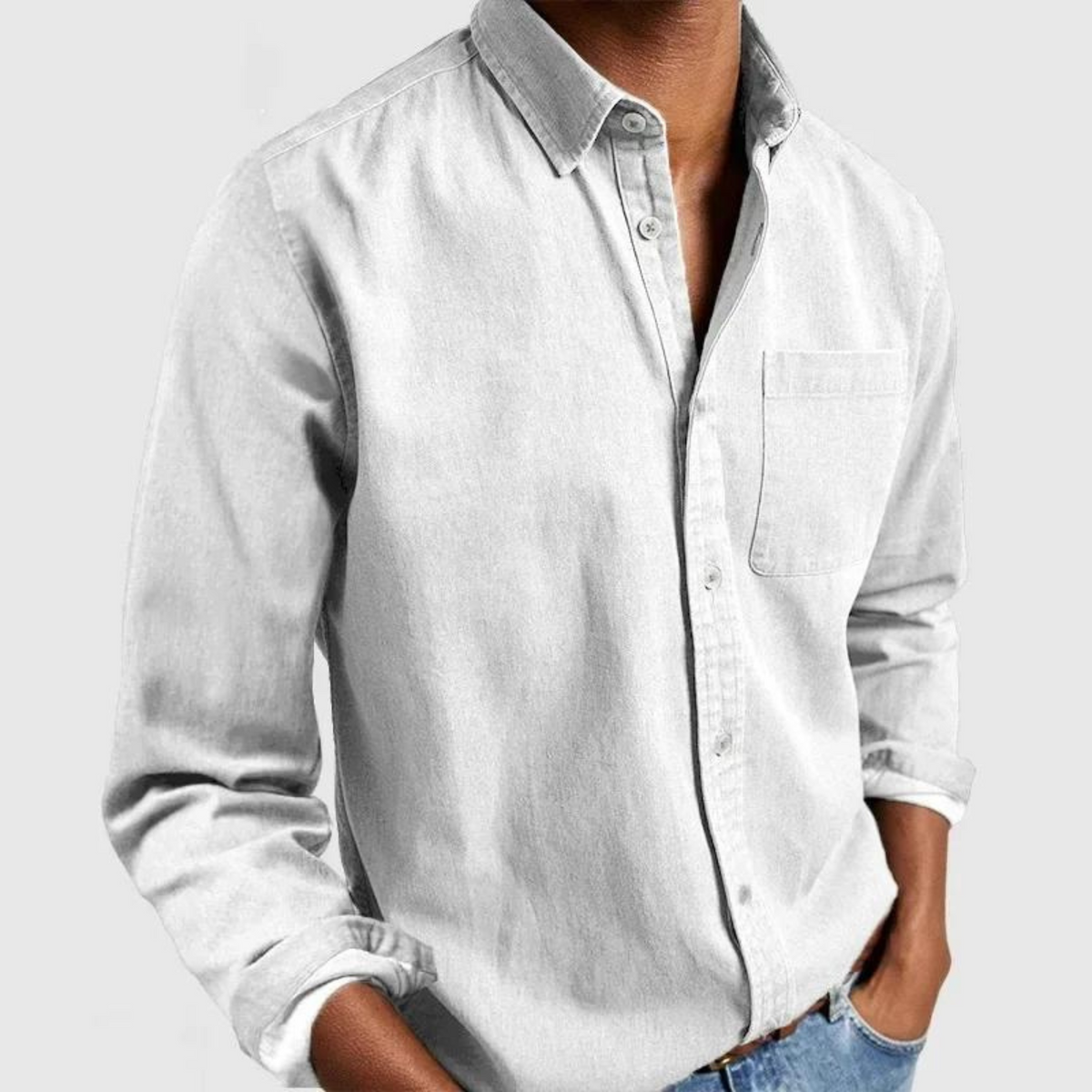Elliot Casual Button-Up Shirt