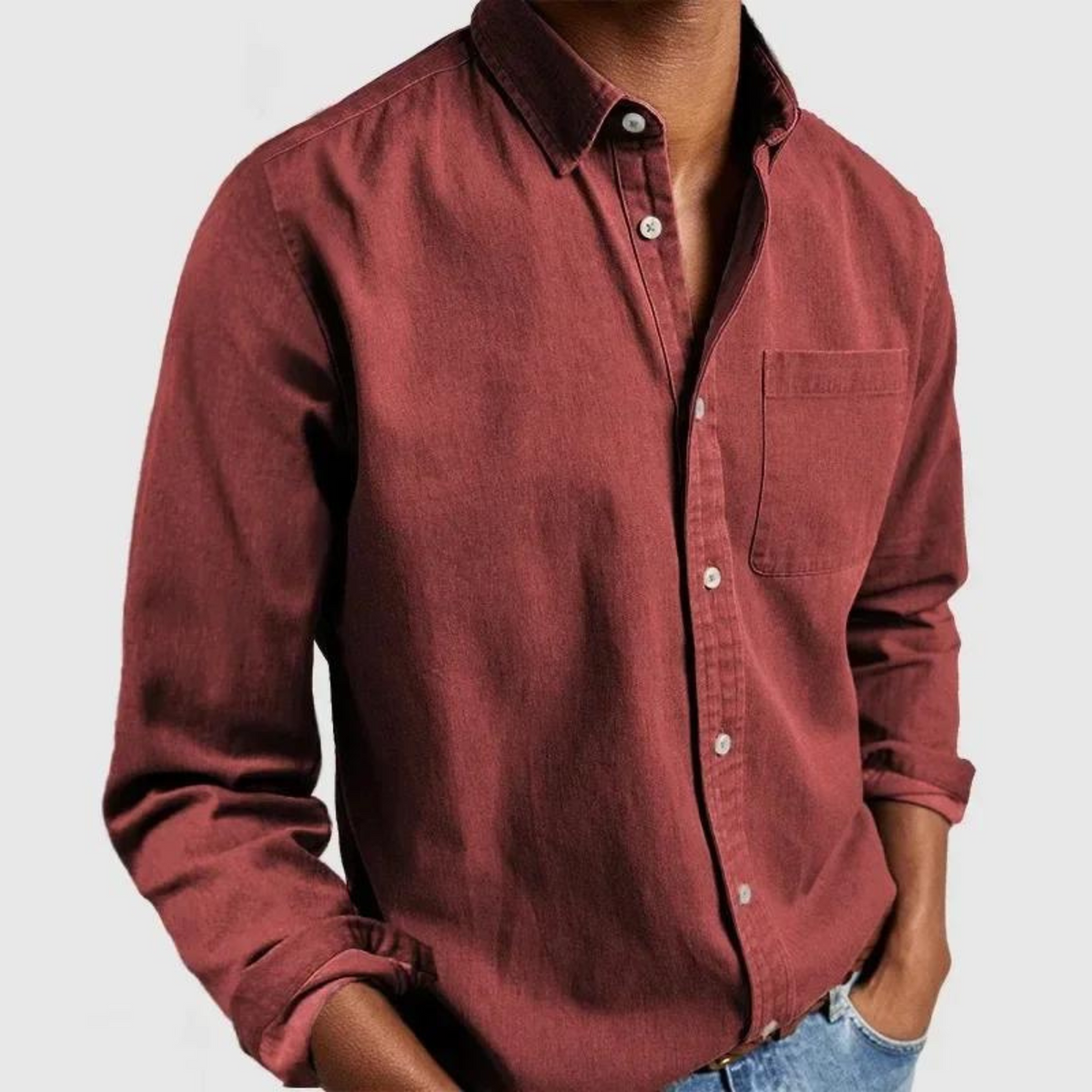 Elliot Casual Button-Up Shirt
