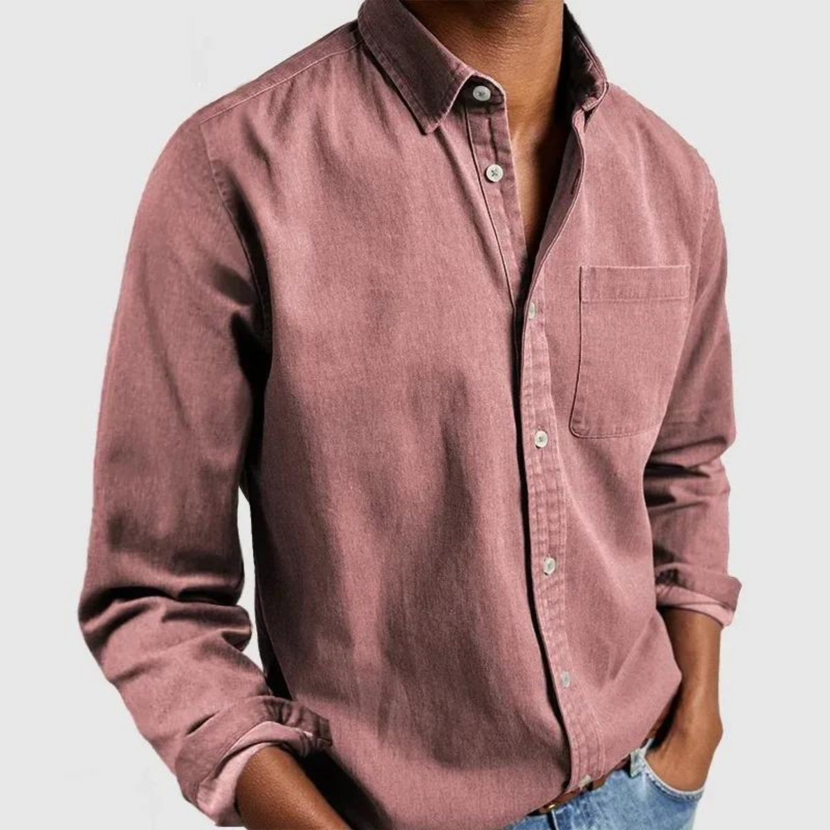 Elliot Casual Button-Up Shirt