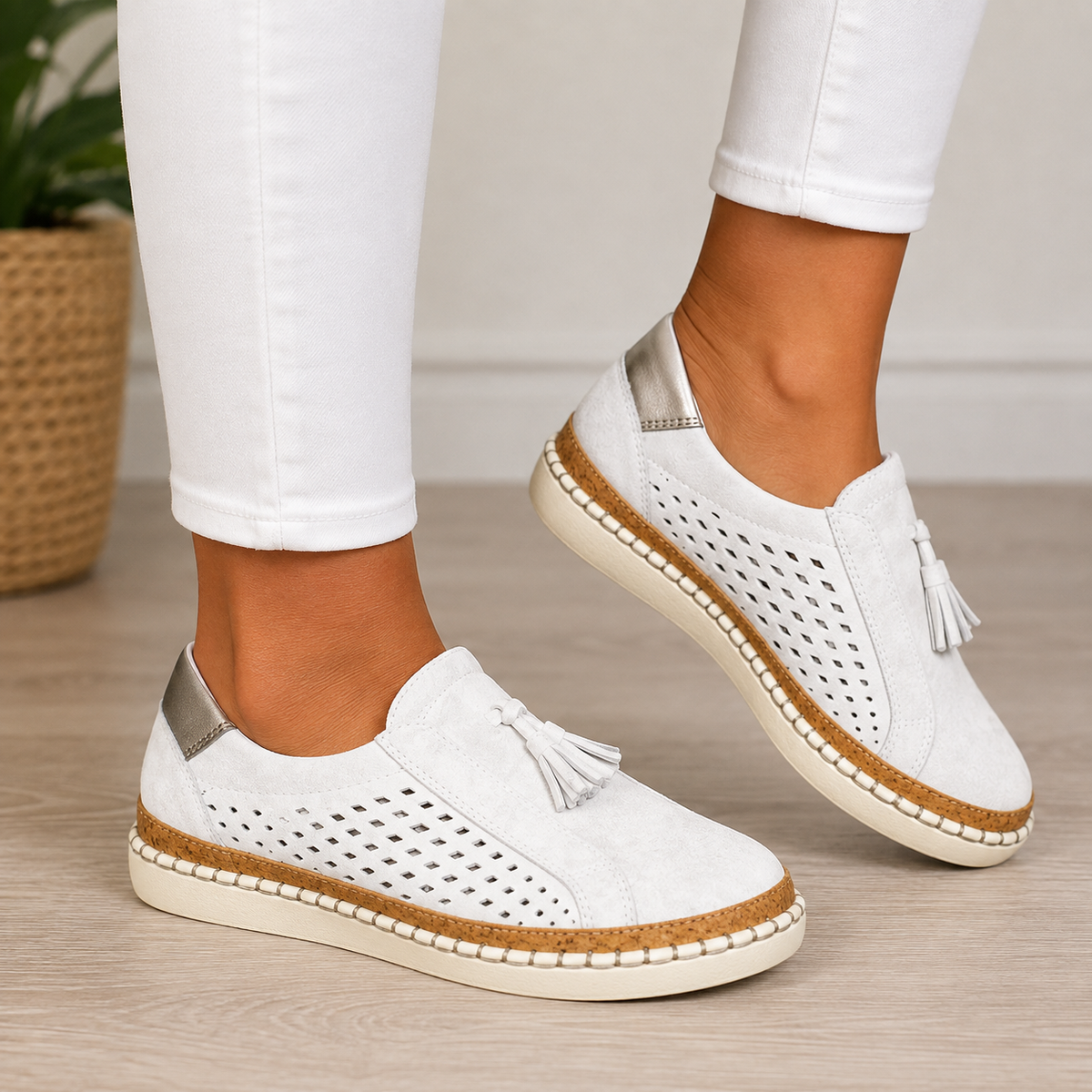 Christine Orthopedic Perforated Loafers