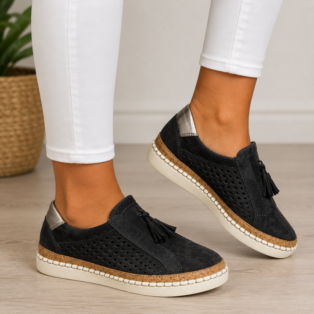 Christine Orthopedic Perforated Loafers