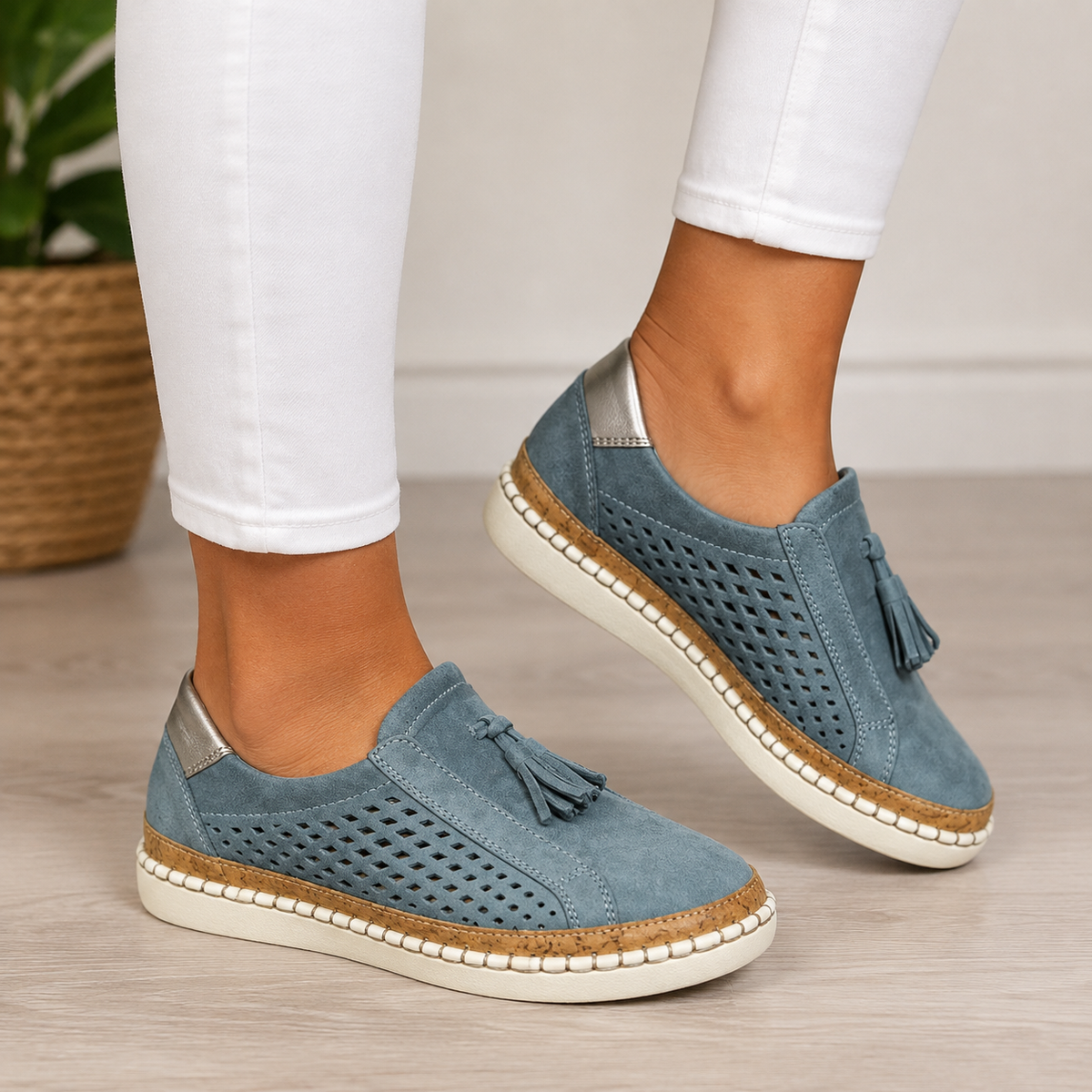 Christine Orthopedic Perforated Loafers
