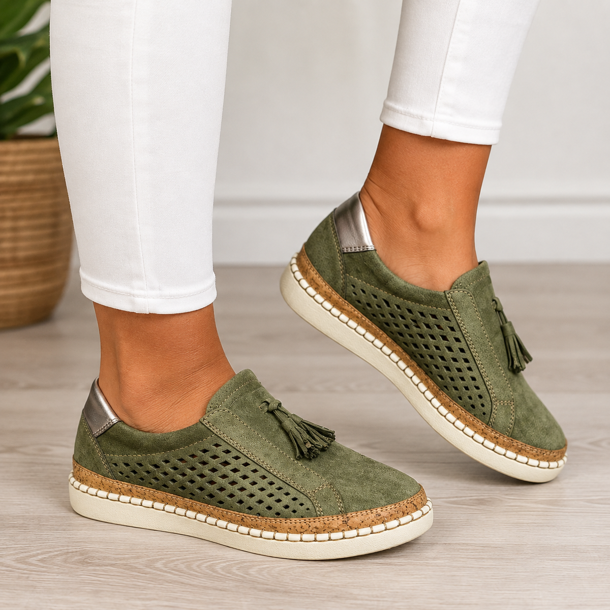 Christine Orthopedic Perforated Loafers