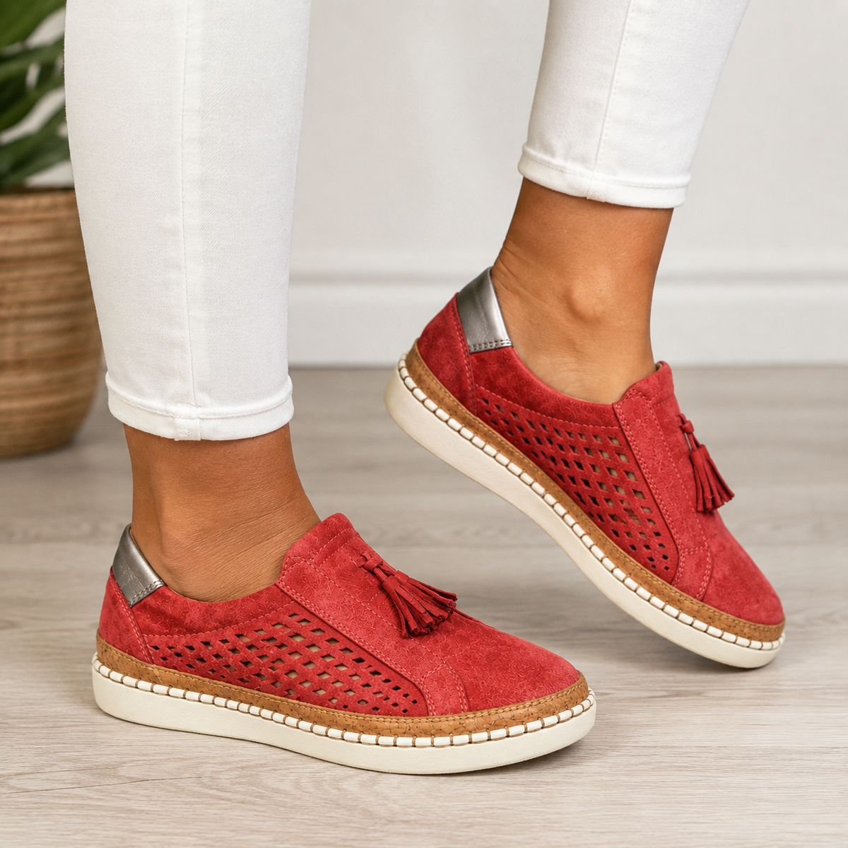 Christine Orthopedic Perforated Loafers