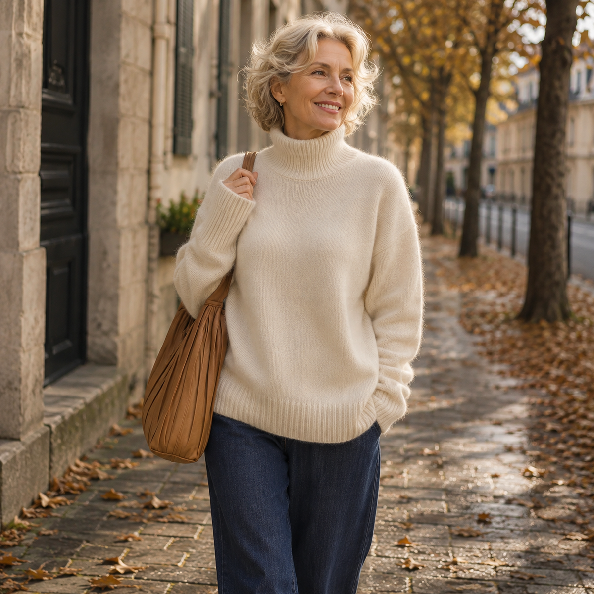 Paige Oversized Turtleneck Sweater