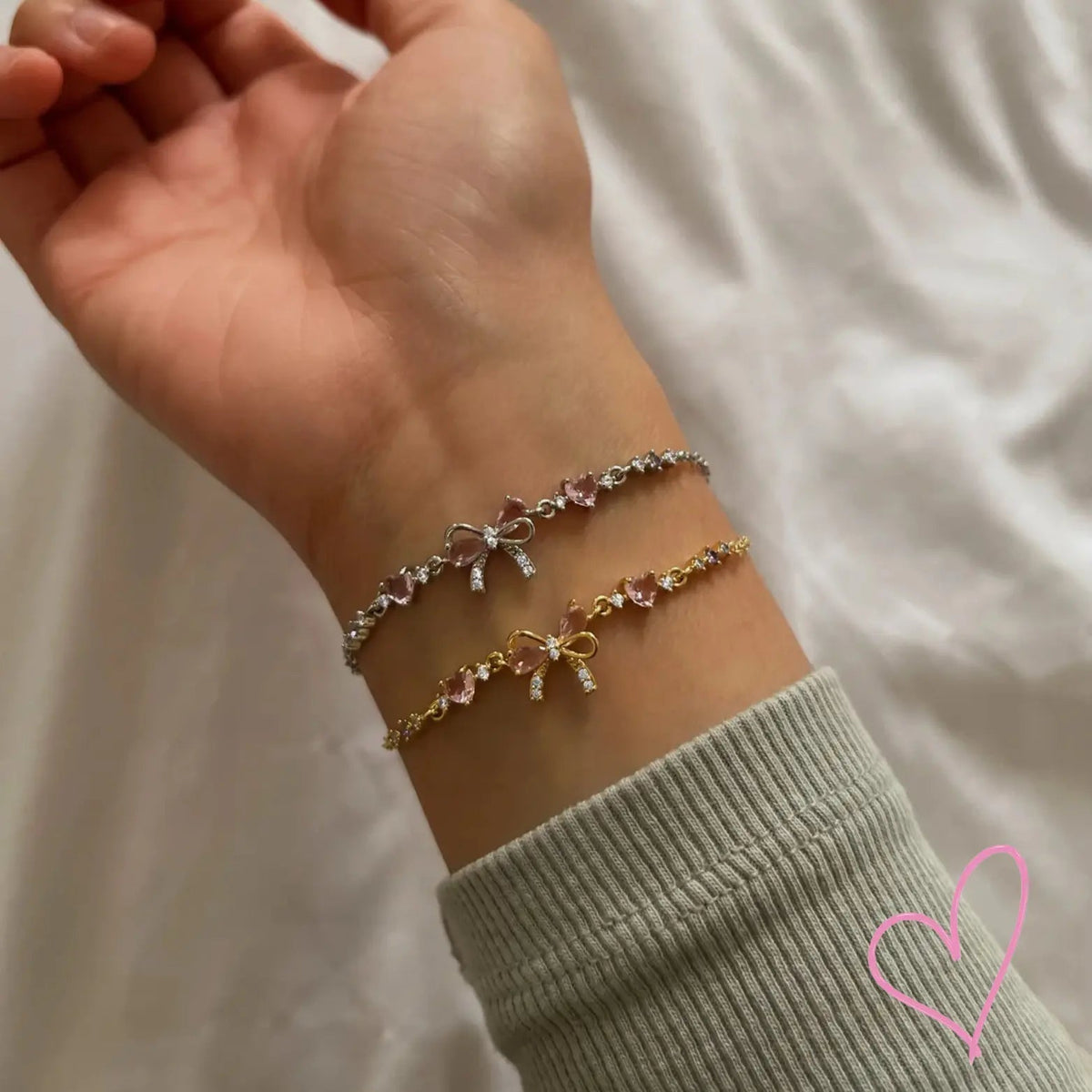 Lily Bow-Detail Bracelet