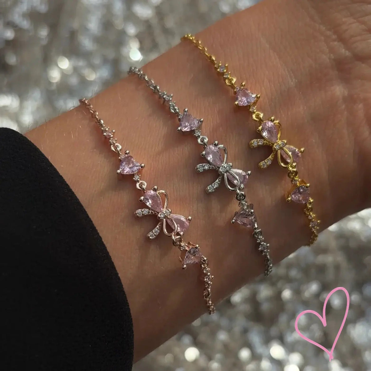 Lily Bow-Detail Bracelet
