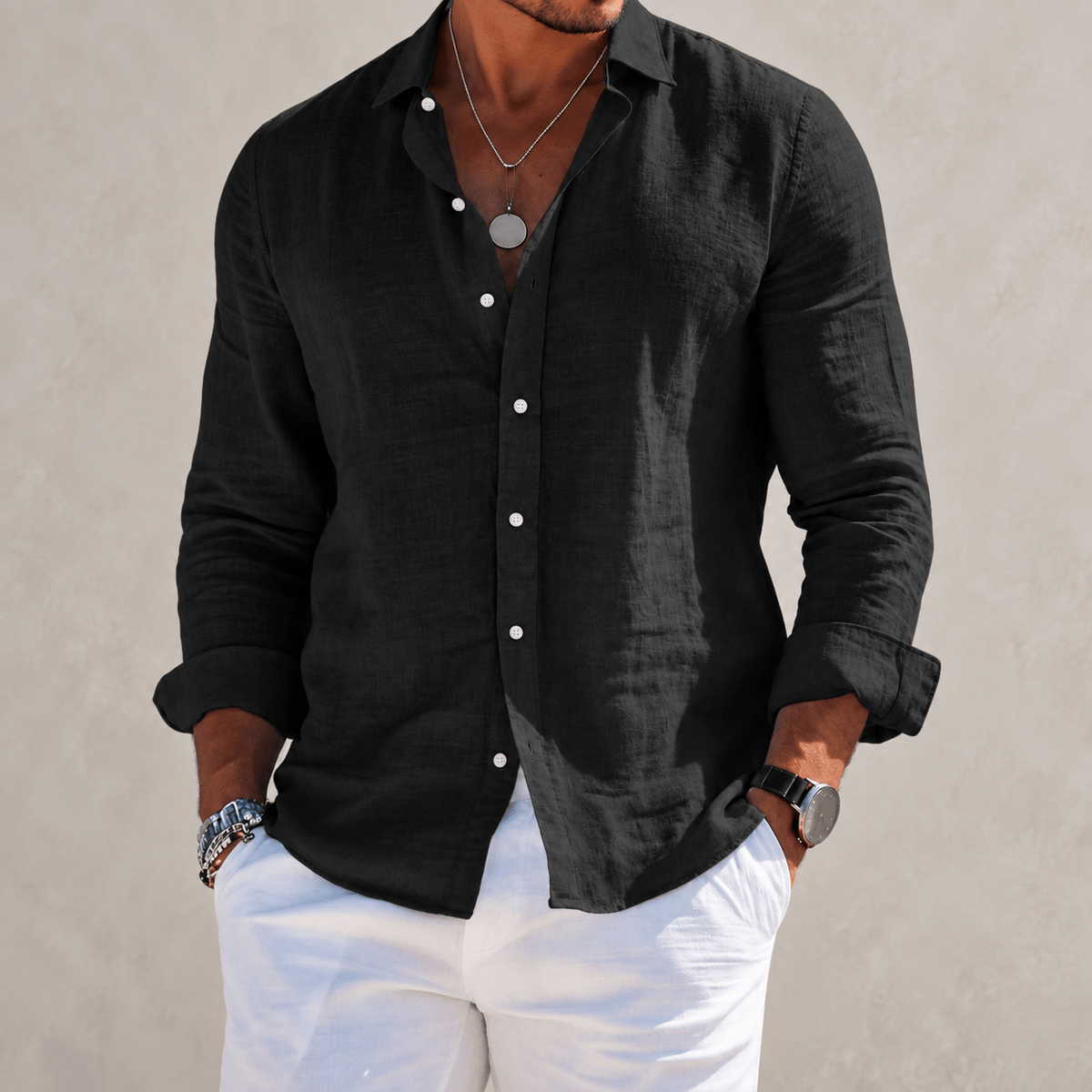 Etienne Cotton-Blend Shirt