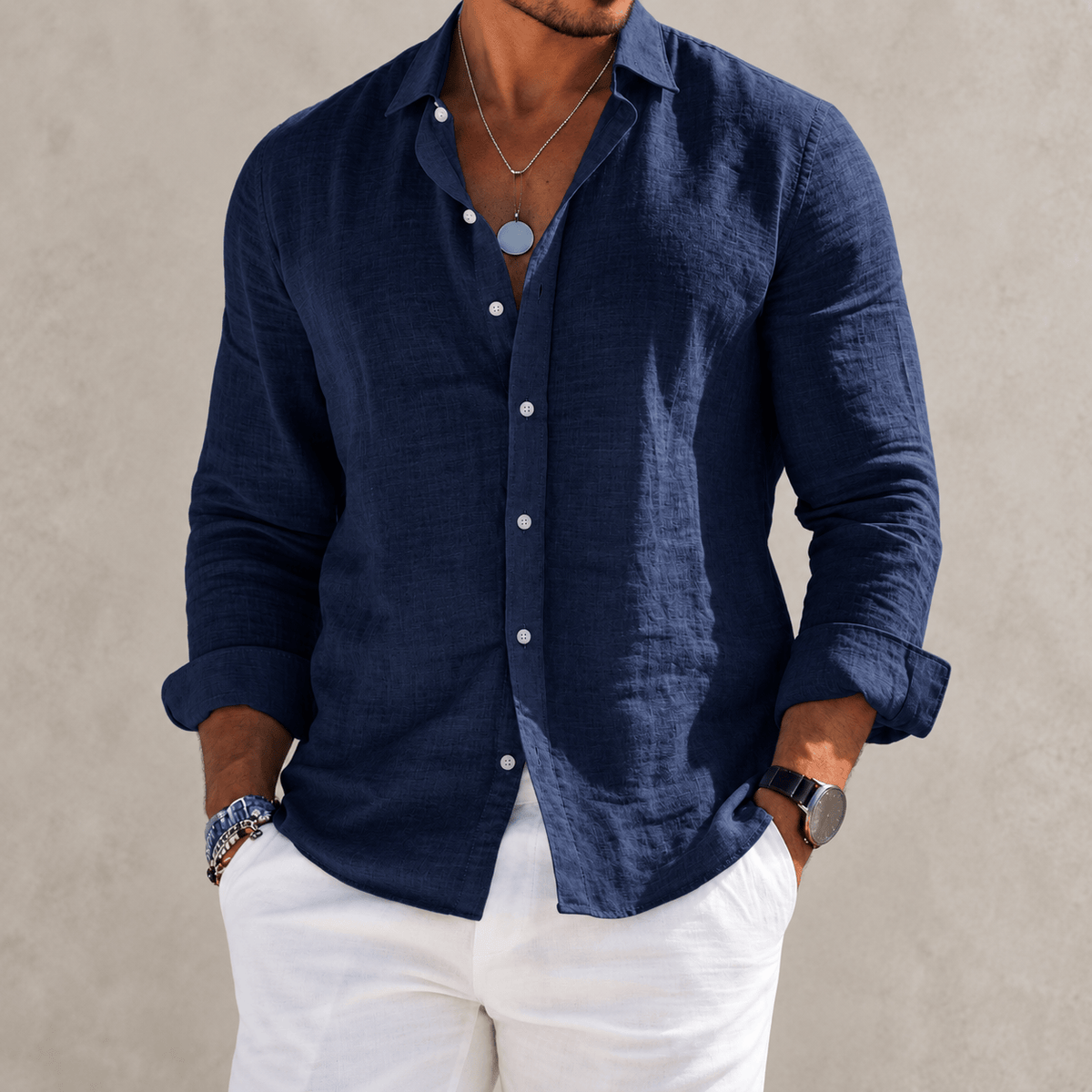 Etienne Cotton-Blend Shirt