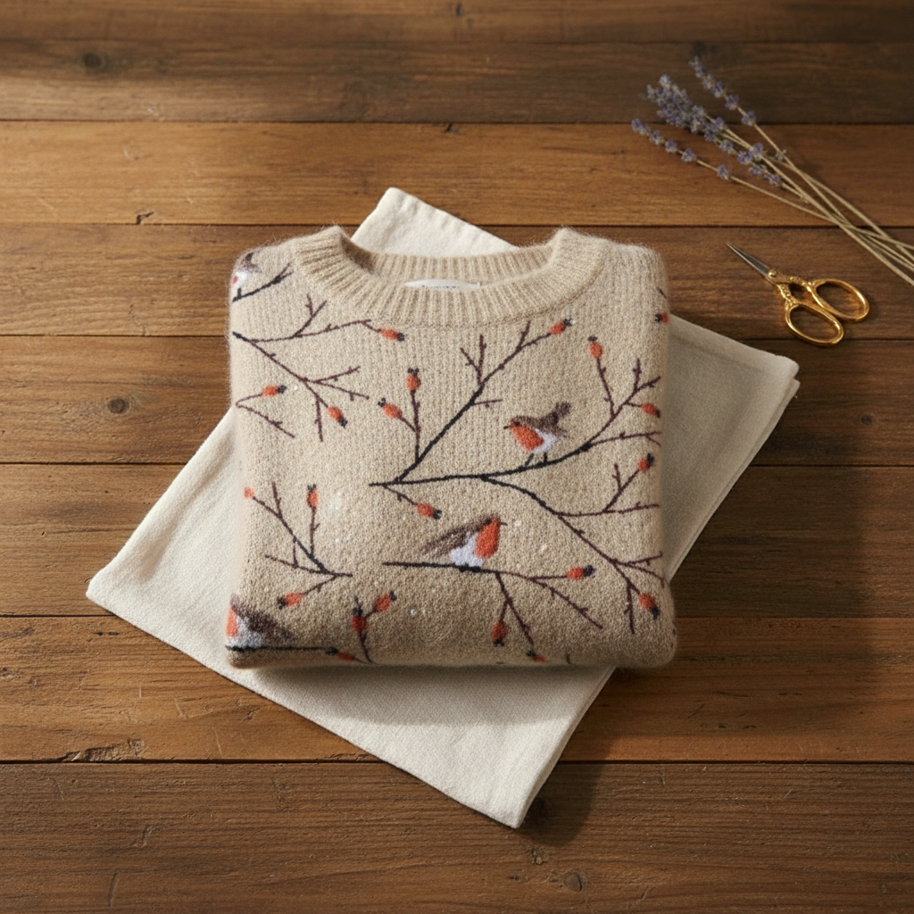 Sylvie Robin & Branch Cotton Sweater