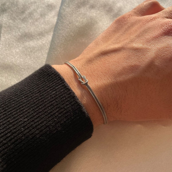 Olivia Double-Strand Knot Bracelet