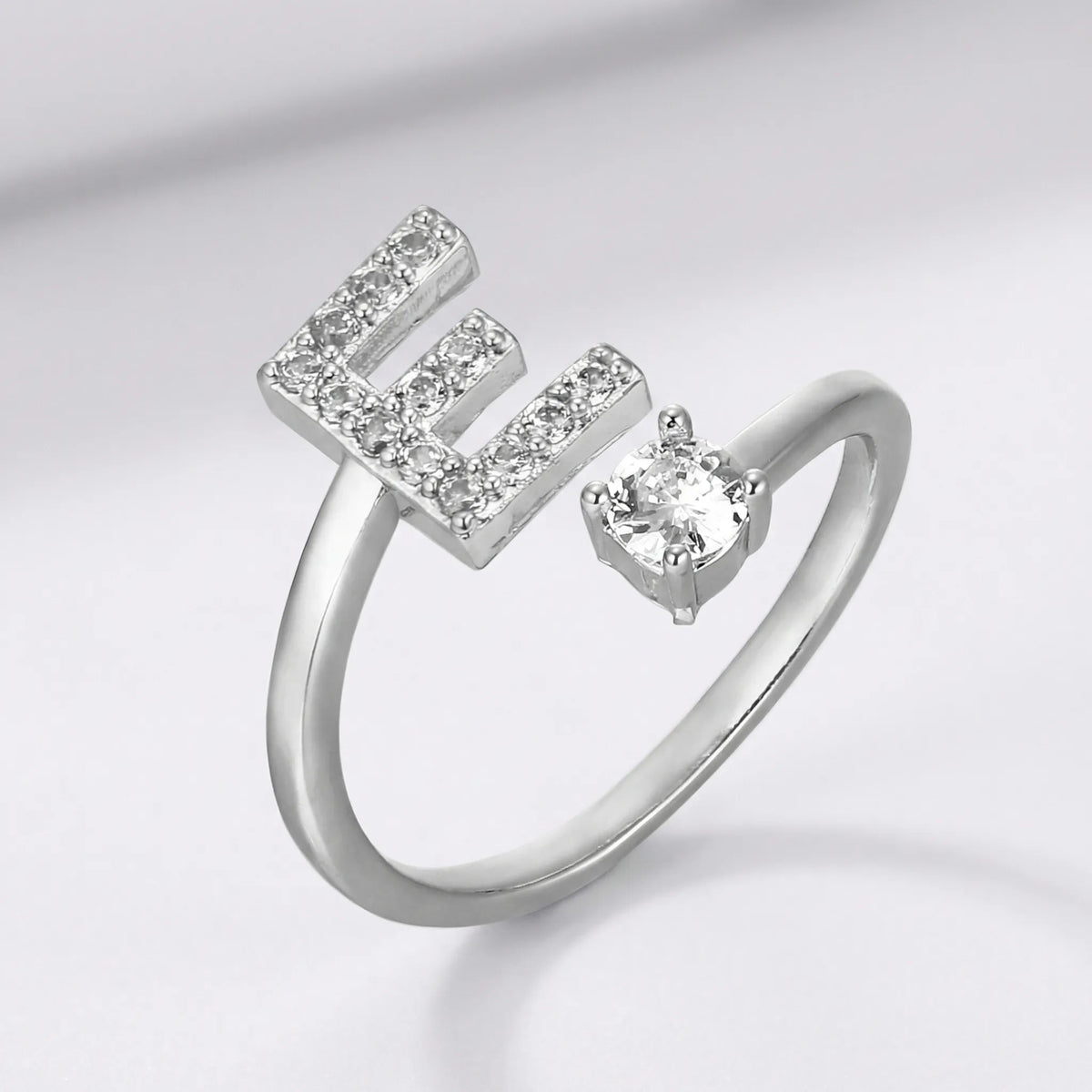 Isla Personalized Initial Ring