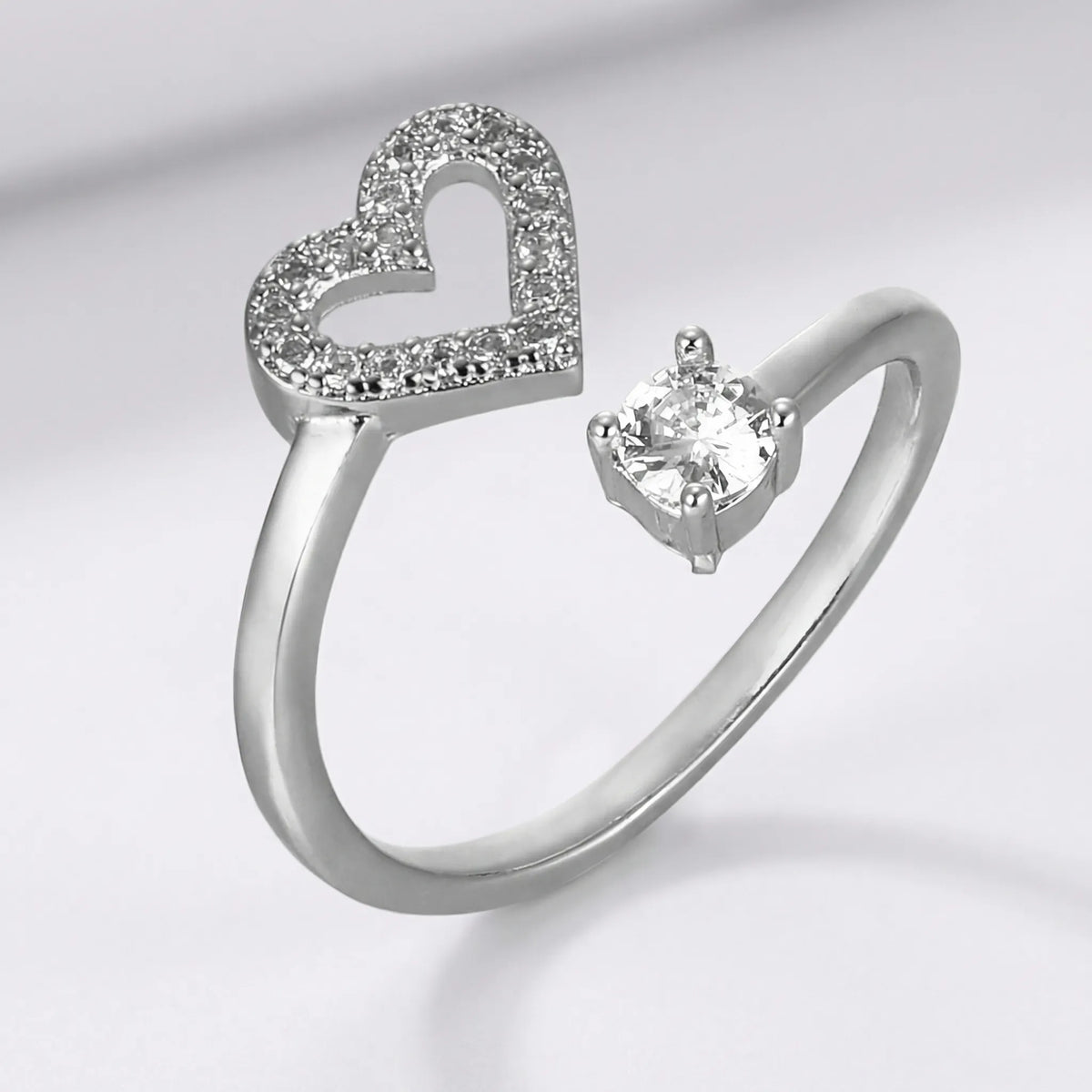 Isla Personalized Initial Ring