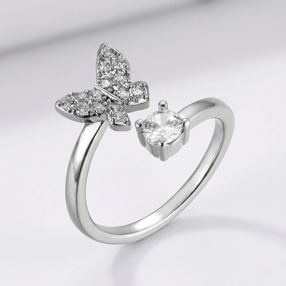Isla Personalized Initial Ring