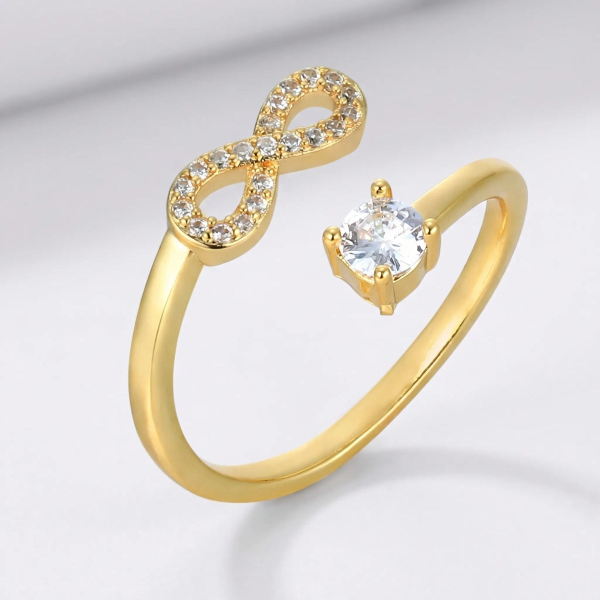 Isla Personalized Initial Ring