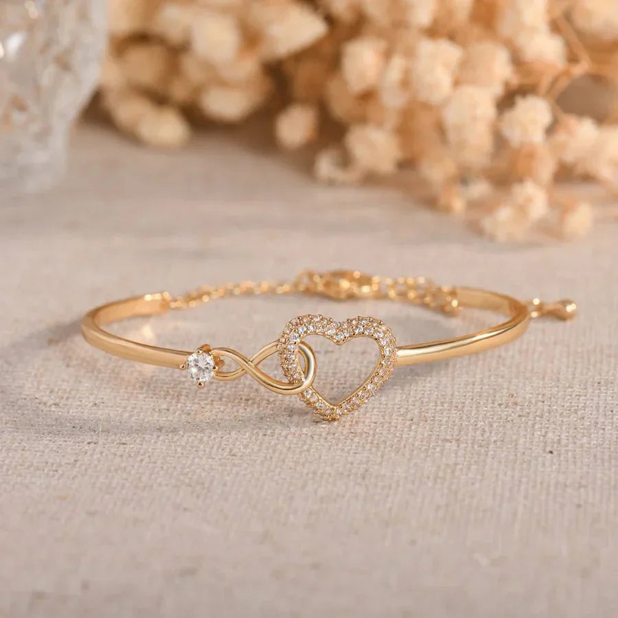 Amelia Infinity Heart Bracelet