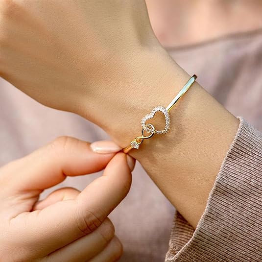 Amelia Infinity Heart Bracelet
