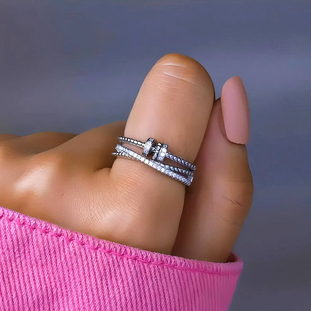 Serena Multi-Band Fidget Ring