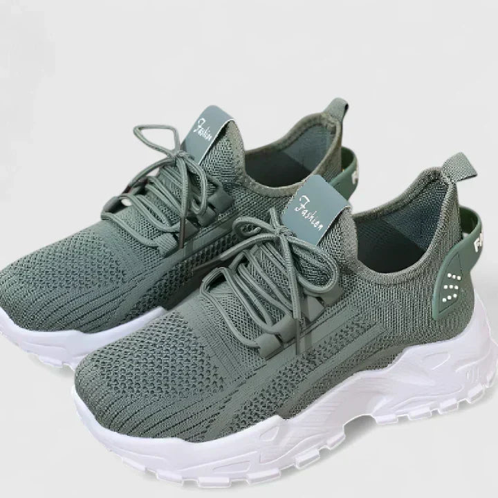 Sophie Knit Lace-Up Sneakers
