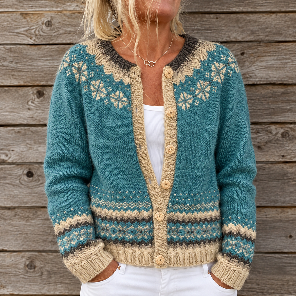 Alara Fair Isle Cardigan