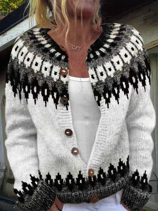 Alexia Monochrome Heritage Cardigan