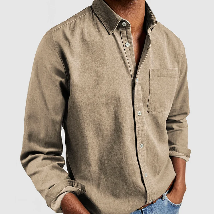 Elliot Casual Button-Up Shirt