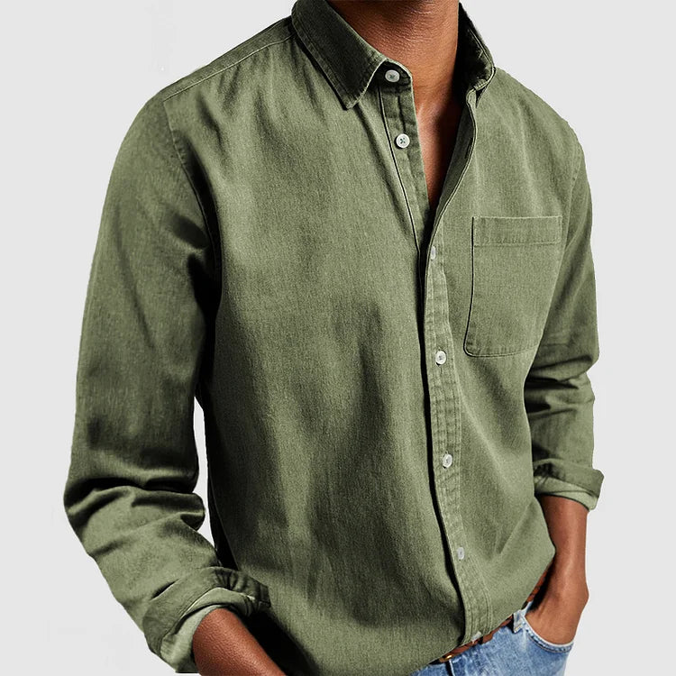 Elliot Casual Button-Up Shirt