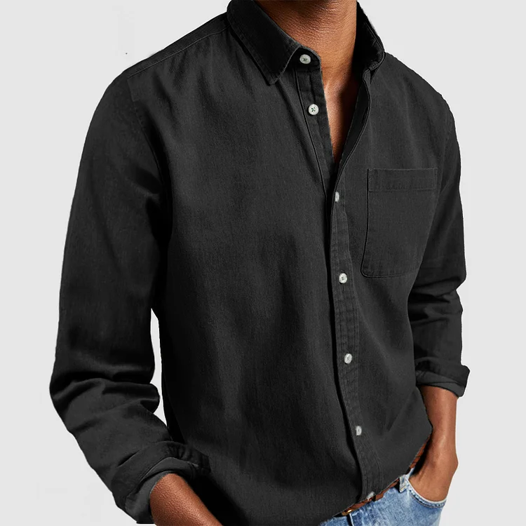 Elliot Casual Button-Up Shirt