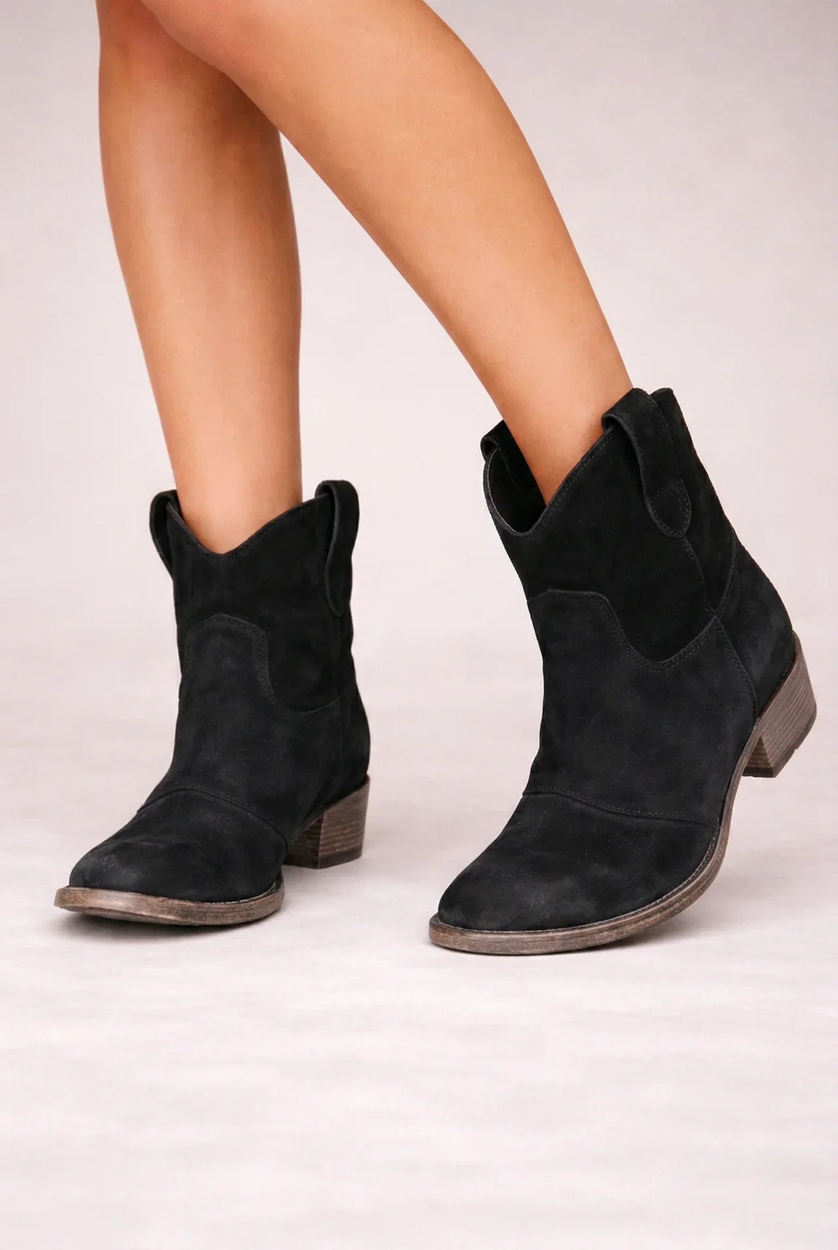 Sienna Western Ankle Boots