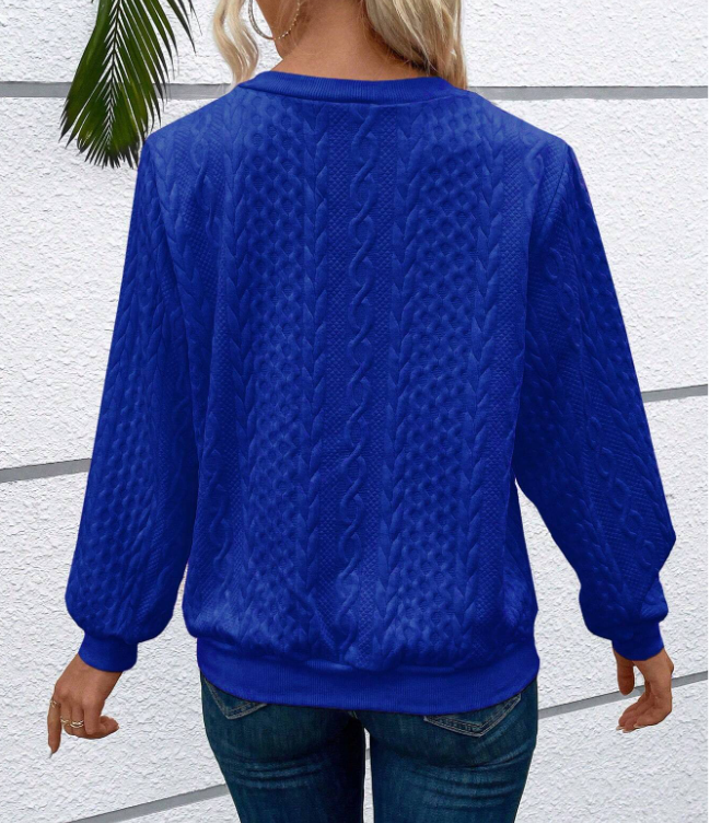 Juliette Cable-Knit Zip Sweater