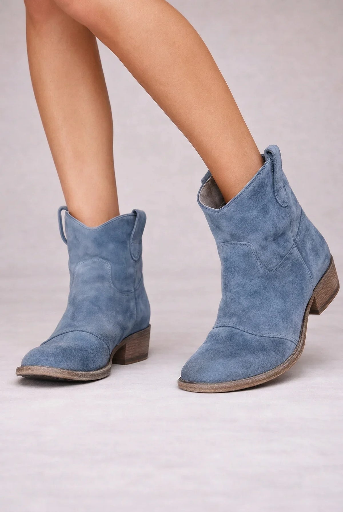 Sienna Western Ankle Boots