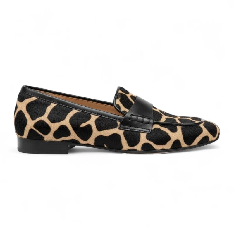 Clyanne Giraffe-Print Orthopedic Loafers