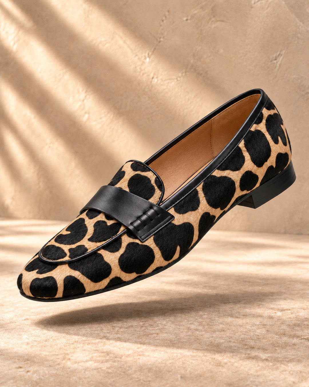 Clyanne Giraffe-Print Orthopedic Loafers