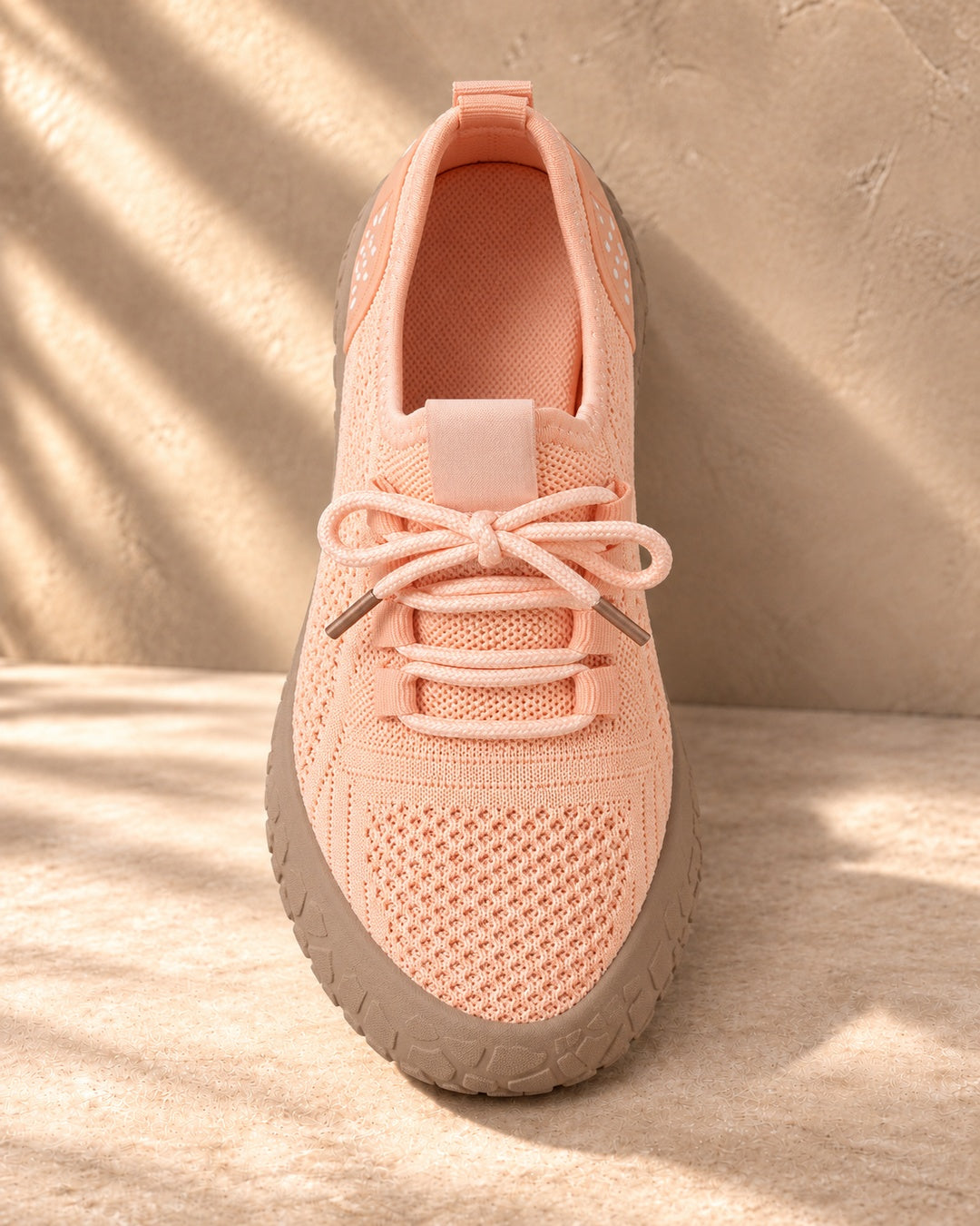 Lorraine Breathable Slip-On Walking Shoes - Orange