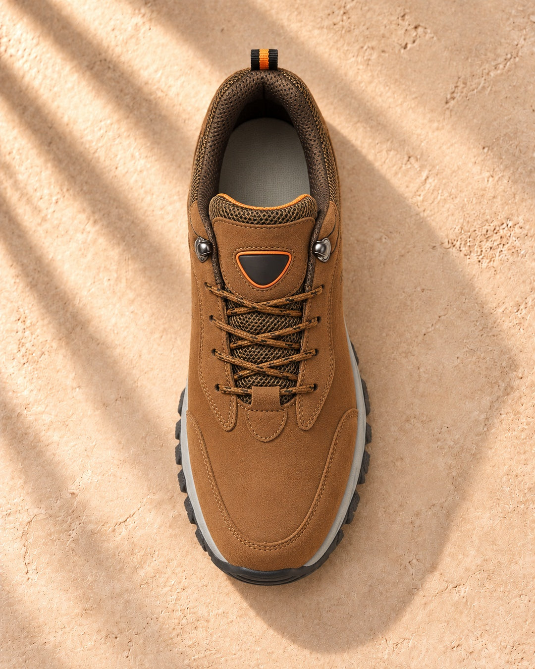 Rowan Lace-Up Outdoor Walking Shoes - Brown